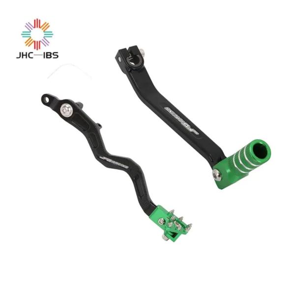 【並行輸入品】バイクギアシフトレバーシフター部品 CNC フットブレーキレバーペダルカワサキ KLX250 D-TRACKER 2001-2020 KLX300R 2024
