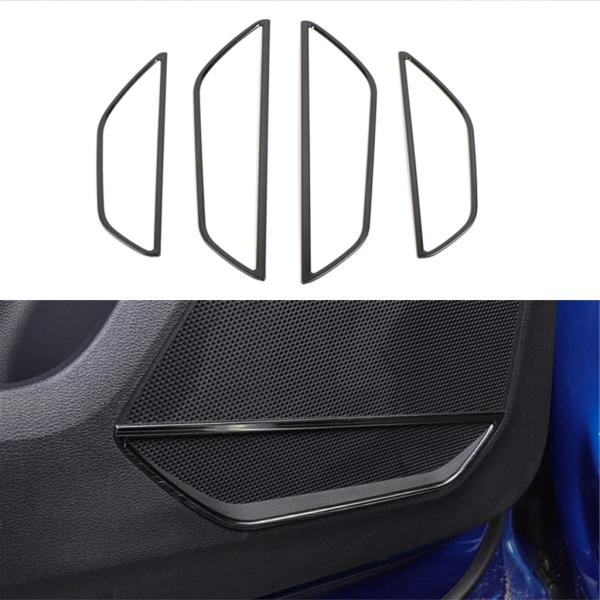 【並行輸入品】アウディ Q3 F3 スポーツバック 2019 2020 2021 2022 2023 インテリアサイドドアスピーカーカバー装飾トリムカーアクセサ