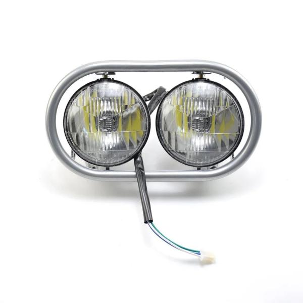 並行輸入品】バイク用ダブルヘッドライト配線ハーネス ヘッドライト