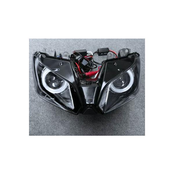 並行輸入品】 カワサキニンジャZX6R 2013-2018悪魔エンジェルアイhid