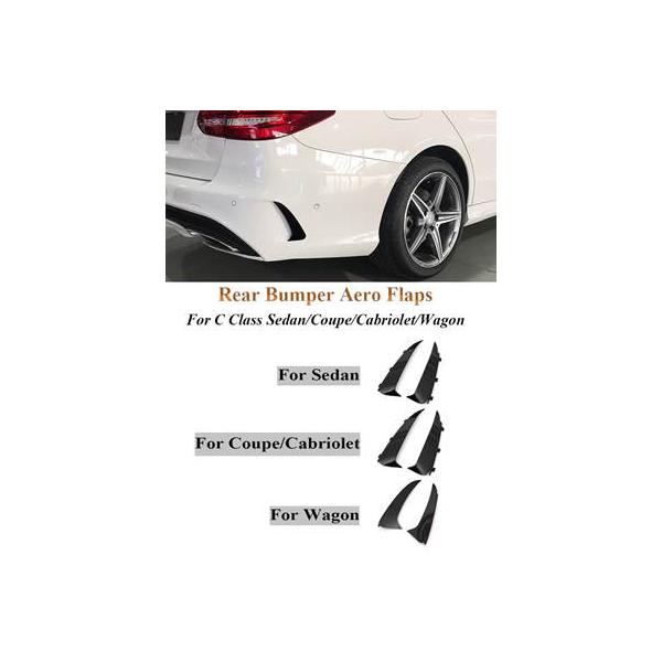 【並行輸入品】 メルセデスベンツ amg クラスc w205 c205 s205 a205 セダン ワゴン クーペ カブリオレット グロスブラックパーツ用カーボンリアケードフラップ