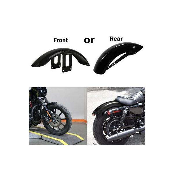 並行輸入品】 バイク用フロントリアフェンダー ハーレースポーツスター