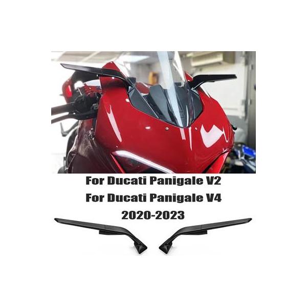 並行輸入品】 ドゥカティバイク 二輪用バックミラー LEDウィンカー