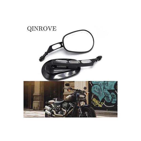 ハーレーダビットソンミラー社外品 Amazon | ブラック オートバイ リアビュー サイドミラー