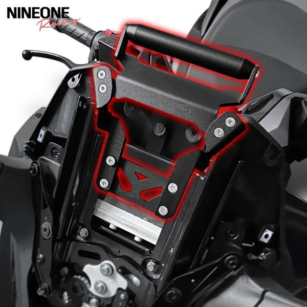 【並行輸入品】ホンダフォルツァ350 フォルツァ350 NSS350 NSS 350 2021-2025 バイクナビゲーションブラケット GPS電話マウントアダプターホルダー カーボン