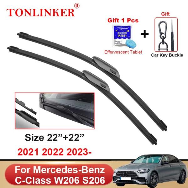 メルセデスベンツ　Cクラス W206 ワイパーブレード 並行輸入品 TONLINKER ワイパーブレードメルセデスベンツ C クラス