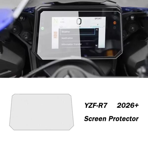 並行輸入品 ヤマハ YZF R7 2026 バイク傷防止計器保護フィルム YZF R7 2026 スクリーン HD 傷防止フィルム