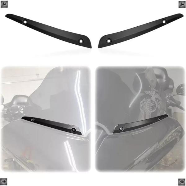 並行輸入品 バイクフロントガラストリム ハーレーロードグライド超 FLTRX スペシャル FLTRXS 2015-2022