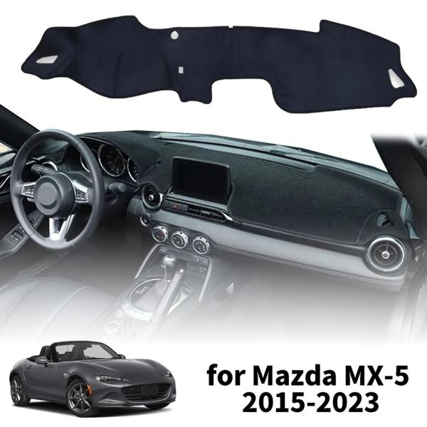並行輸入品 マツダ MX-5 ロードスター ミアータ 2015-2022 ND RF MX5 ダッシュマット ダッシュボードカバー パッド アクセサリー