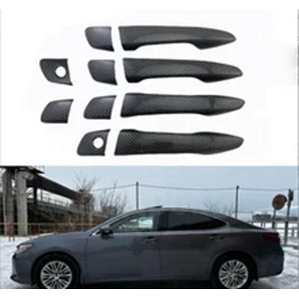 並行輸入品 左 + 右汎用カーボンドアハンドルカバー車レクサス RX350 270 ES250 300 CT200CARDECORATION