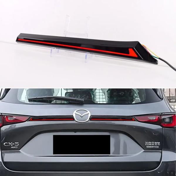 並行輸入品 マツダ CX-5 2022-2025 リアバンパー トランクテールライト 3IN1機能 リアランニングライト + ブレーキランプ +