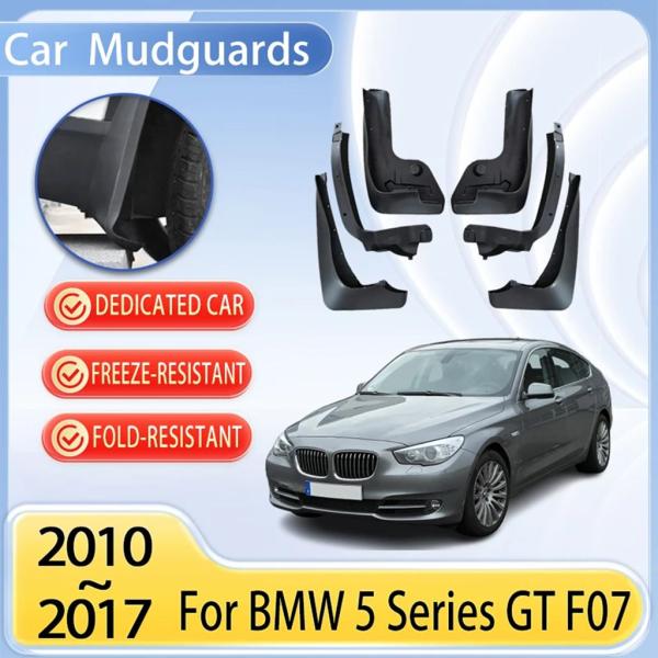 並行輸入品 マッドガード部品 BMW 5 シリーズ グランツーリスモ F07 アクセサリー 2010 ? 2017 マッドフラップ スプラッシュ フ