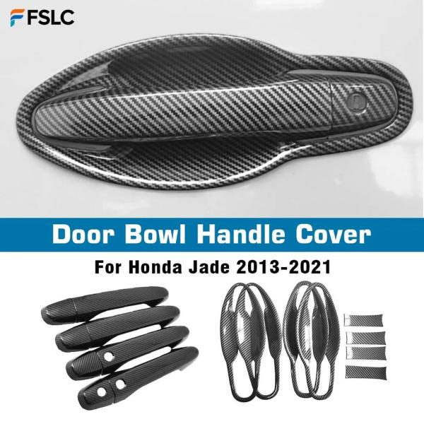 並行輸入品 ? ? 装飾カーボンドアボウルハンドルカバーホンダジェイド 2013-2021 アクセサリー外装スタイリング