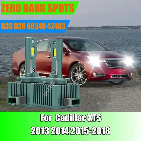 並行輸入品 キセノンHIDバルブ120W LEDヘッドライトD3Sカーランプ交換用12V 6000Kオートヘッドランプ キャデラックXTS 2013 2014
