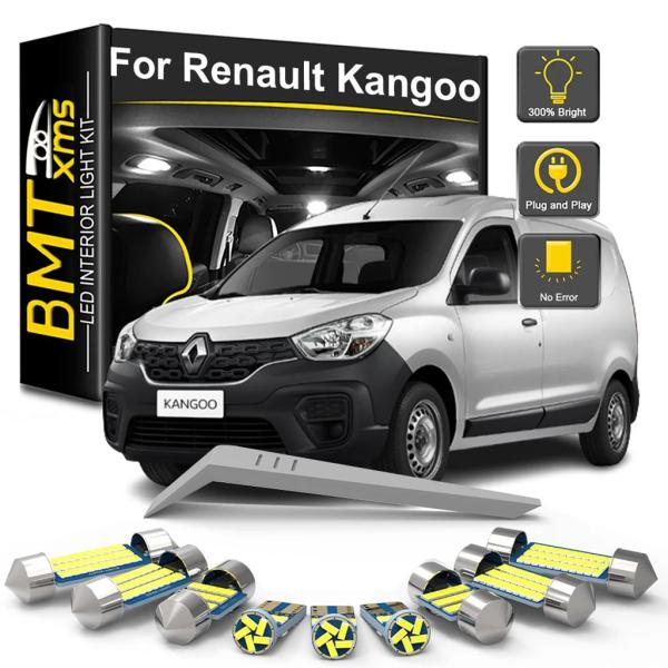 並行輸入品 BMTXMS 11個入り ルノー カングー 2008-2012 2013 2014 2015 2016 2017 2018 LEDインテリアライトバ