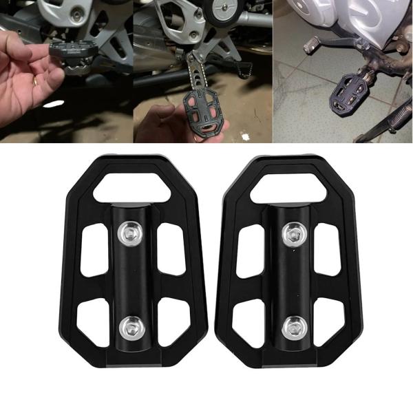 並行輸入品 CNC ビレットワイドフットペグフットレストパデル BMW F750GS F850GS G310GS R1200GS S1000XR R ナイン T スクランブ