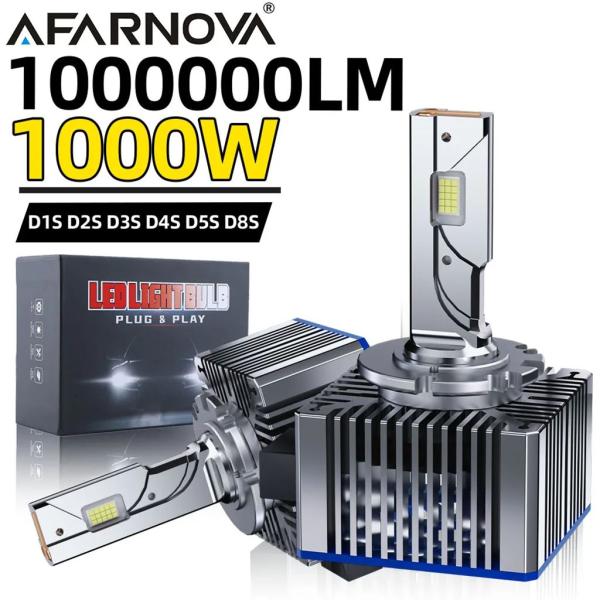 並行輸入品 D シリーズ D1S LED ヘッドライト D2S D3S D4S D5S ランプ BMW ベンツアウディ VW プラグ / プレイ 1:1 ターボ