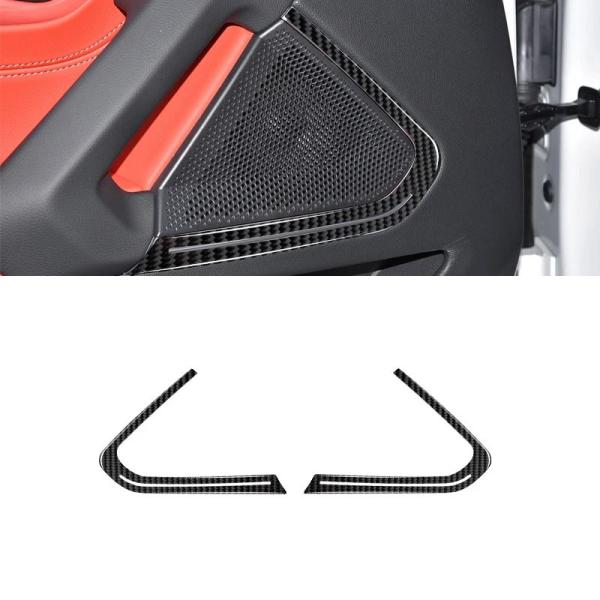 並行輸入品 カーボンインテリアドアスピーカートリム bmw z4 g29 2019 2020 2121 2022