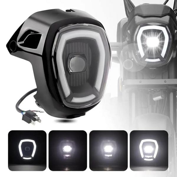並行輸入品 バイクLED H4ヘッドライト バイク用デイタイムランニングライト 12V DRLヘッドランプ ホンダ NAVI 110 2016 2017 201