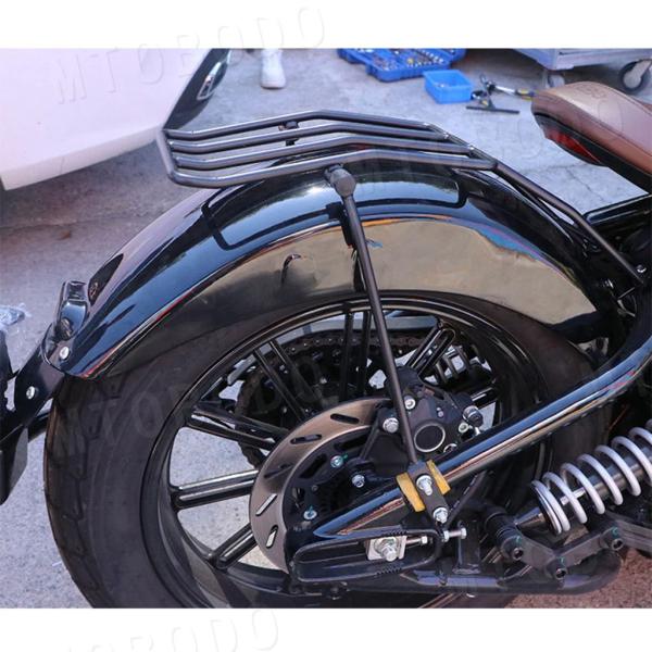 並行輸入品 ベンダ ナポレオン ボブ 250 ナポレオンボブ用 マッドガード バイク用フェンダー スプラッシュガード マッドフラップ