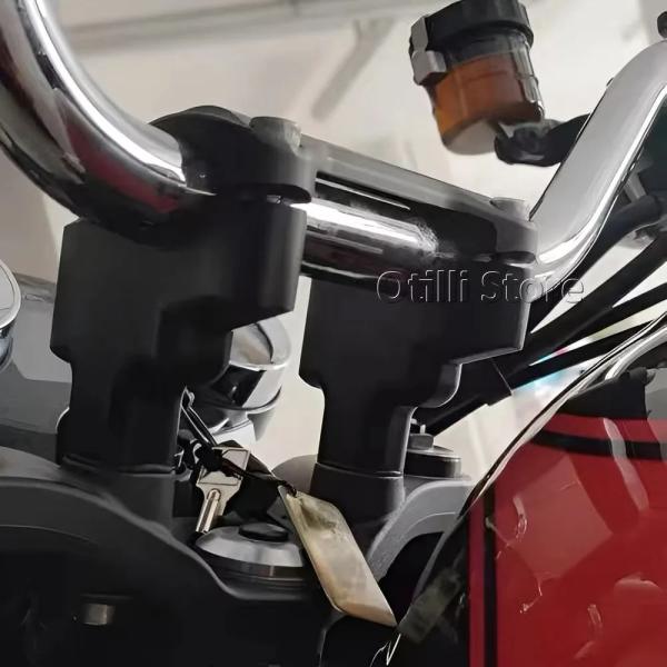 並行輸入品 2018-2025年式 BMW Z900RS Z900 RS用 バイクハンドルバーライザー ハンドルバーマウントクランプ 延長アダプター ハ