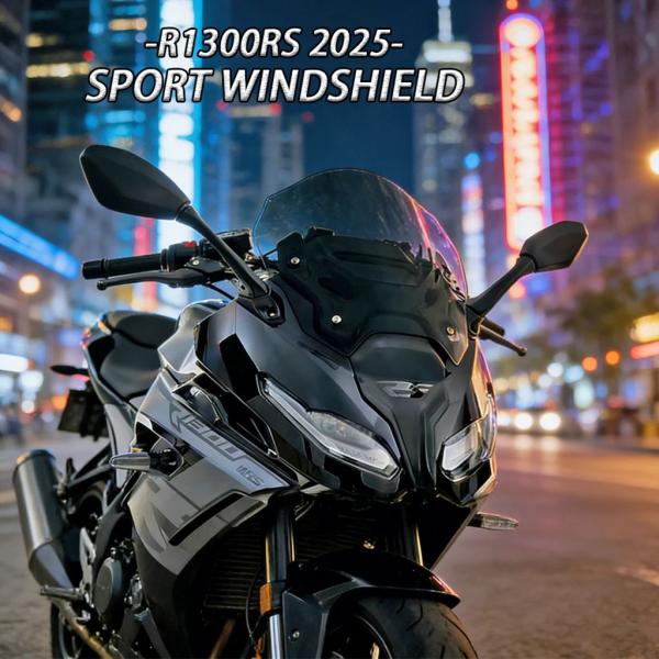 並行輸入品 BMW R1300RS 2025-2026年式 バイク用ウィンドシールド R1300 RS 高調整可能ウィンドシールド R 1300 RS 新型アクセサ
