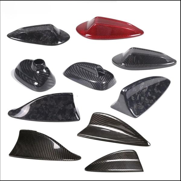 並行輸入品 シャークフィンアンテナカバー カーボン BMW 3 4 5 7シリーズ I3 M3 M5 X1 MINI R55 R56 E60 E61 E90 E