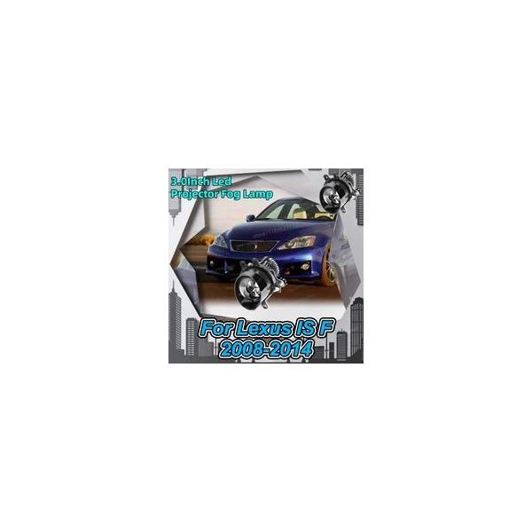 並行輸入品 1 ペアフロント LED フォグランプレクサス IS F 2008 2009 2010 2011 2012 2013 2014