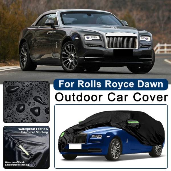 並行輸入品 屋外用車カバー防水防塵 UV 日焼け止め フルカープロテクター外装アクセサリーロールスロイスドーン RR6 用