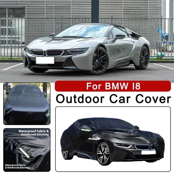 並行輸入品 屋外車カバー防水防塵 UV 日焼け止め フルカープロテクター外装アクセサリー BMW I8 I12 I15 用