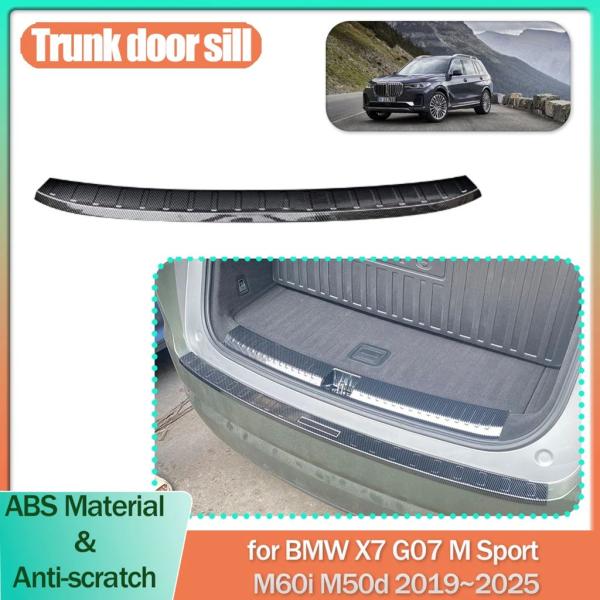 【並行輸入品】トランク用プレート 傷防止 トリムアクセサリー BMW x7 g07 mスポーツm60i m50d 2019?2025 2020 2021 202