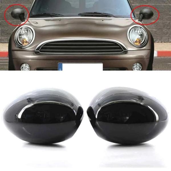 並行輸入品 BMW ミニクーパー R55 R56 R57 R58 R59 R60 R61用 リアビューミラーカバー サイドミラーシェル 交換用 バックミラー