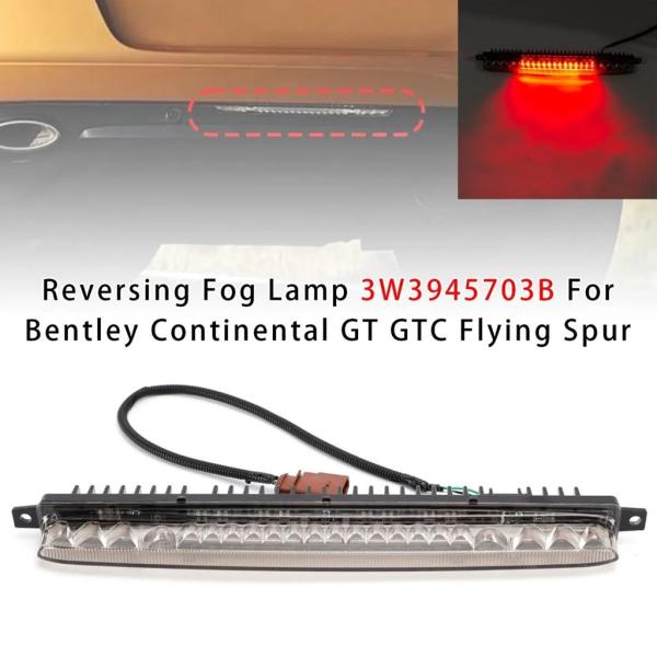 並行輸入品 後退ライトフォグランプ 3W3945703B 交換アクセサリーベントレーコンチネンタル GT GTC フライングスパー 2014-2019