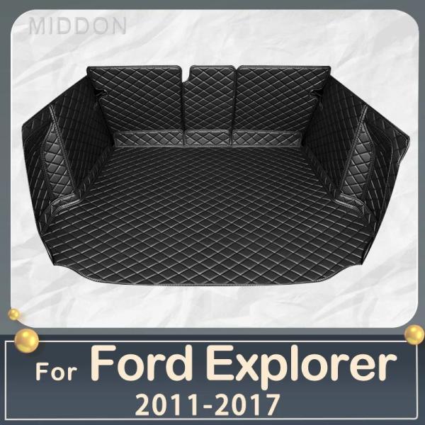 並行輸入品 フォード エクスプローラー  2011 - 14 2015 2016 2017 用カーゴ トランク マット カーゴ ライナー カーペット インテリア