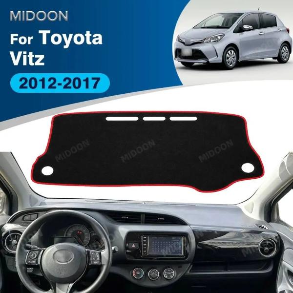 並行輸入品 トヨタ ヴィッツ 2012-2017 用 ダッシュボードカバー 紫外線防止  滑り止め  カーペットプロテクター インテリアアクセサリー