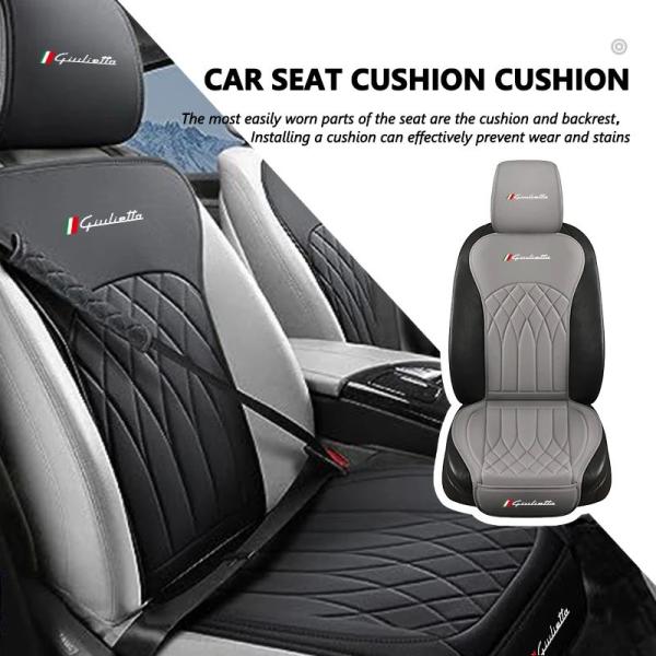 並行輸入品 フロントシートヘッドケースシートクッションプロテクターパッドアルファロメオジュリエッタ 147 156 159 ブレラ Sportiva Tonal