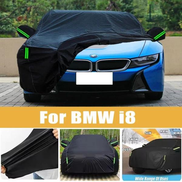 並行輸入品 BMW i8用フルカーカバー 四季対応 屋外用  UVカット 雨雪 オックスフォード布製 カーアクセサリー