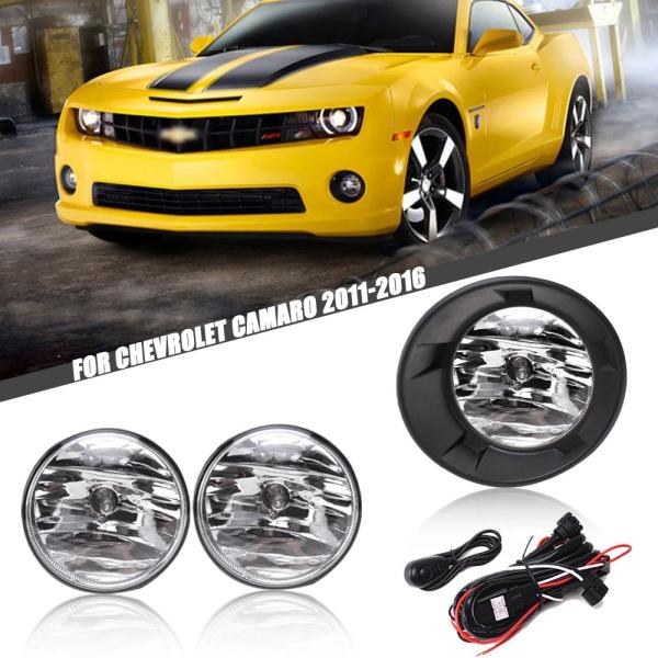 並行輸入品 シボレー カマロ  2011 - 14 2015 2016 用 フロントフォグランプ カー スタイリング スポットライト フォグランプ スイッチ -