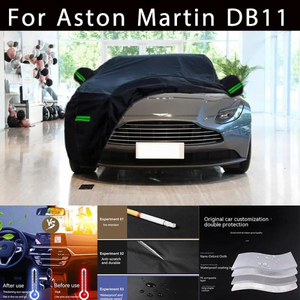 並行輸入品 アストンマーティンDB11用屋外フルカーカバースノーカバーサンシェード防水カーアクセサリー