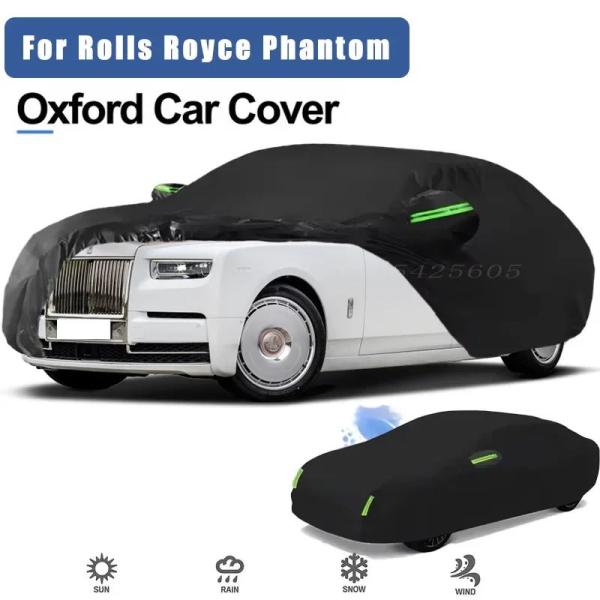 並行輸入品 ロールスロイス ファントム用 オックスフォード布製フルカーカバー 屋外用 防水  UVカット  雪よけ アクセサリー