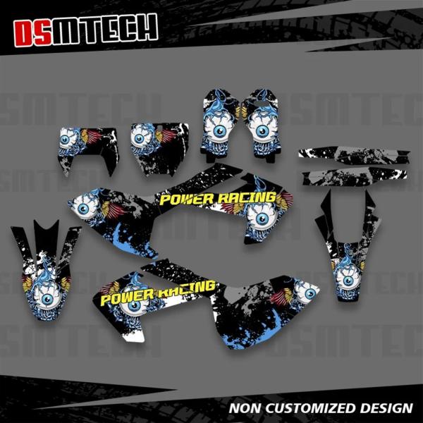 【並行輸入品】DSMTECH ハスクバーナ TE FE TC FC TX FS 125 250 350 450 2016 2017 2018 グラフィックデカールステッカー バイク背景カスタム