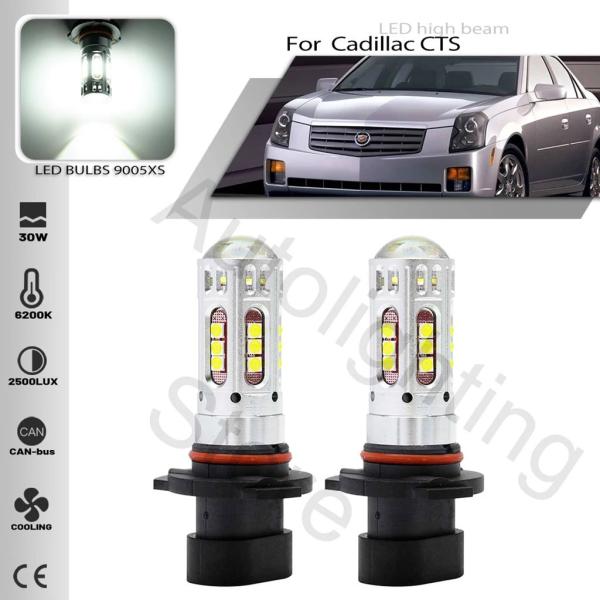 【並行輸入品】2 個 LED ヘッドライトランプ電球 9005XS キャデラック CTS SRX クライスラーセブリングクーペ PT クルーザーコンコルド LH