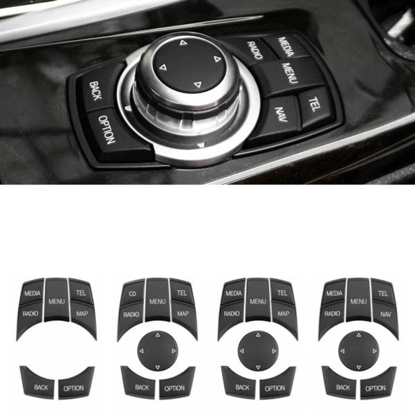 【並行輸入品】BMW 1 シリーズ 3 シリーズ 5 シリーズ X5 X3 F プラットフォームマルチメディアノブキーコントロールマウス IDIVE ボタン