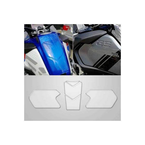 【並行輸入品】 BMW r1200gs r1250gsアドベンチャー 2014-2023クリアタンクパッド保護