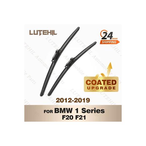 【並行輸入品】 Lutehil-bmw コーティングフロントガラス ワイパーブレード bmw 1シリーズ f20 f21 114i 116i 118i 120i