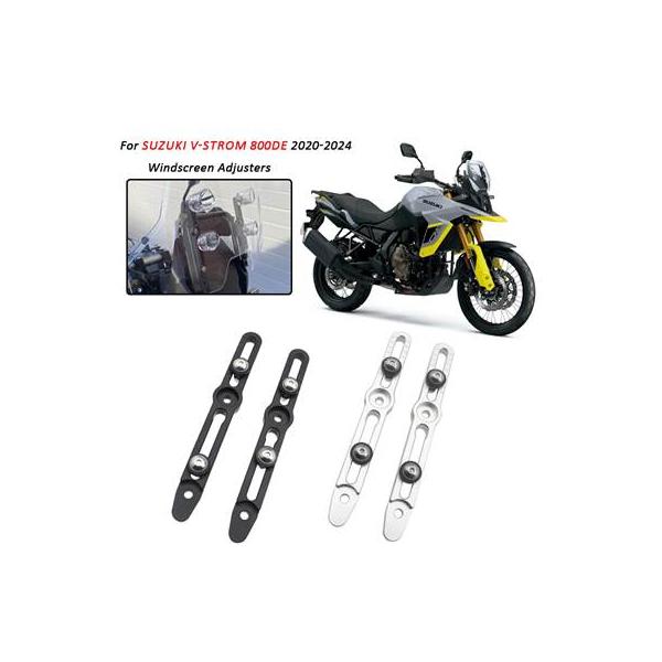 【並行輸入品】 ウインドブレーカーガラスブラケット用CNCバイク 二輪ウィング スズキv-strom 800de dl800 dl800ドル 2022 2023 2024