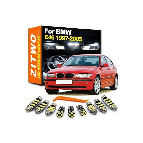 【並行輸入品】 Zitwo-Canbus LED車内ライトセット BMW 3シリーズ e46 セダン ツーリング クーペ コンパクト 1997-2005 18個