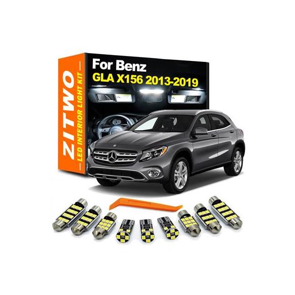 【並行輸入品】 車内ライトキット メルセデスベンツGlaクラスx156 ZITWO-LED 2013 2014 2015 2016 13ユニット 2017