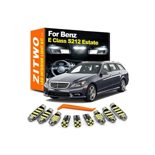 【並行輸入品】 車内ドームライトキット ドアフットライト メルセデスベンツeクラストランクランプ s212 ワゴンエステート ZITWO-LED-2009 21