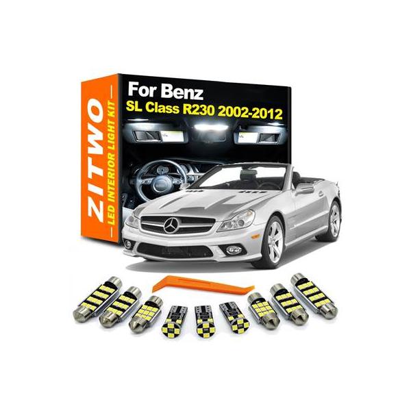 【並行輸入品】 Zitwo-車内LEDライトキット メルセデスベンツSLクラス r230 sl280 sl300 sl350 sl500 sl600 sl55 